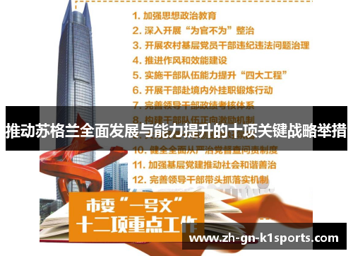 推动苏格兰全面发展与能力提升的十项关键战略举措