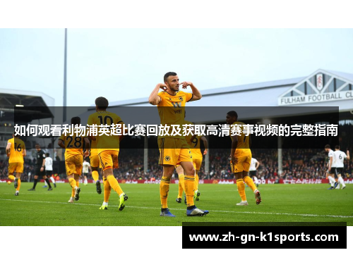 如何观看利物浦英超比赛回放及获取高清赛事视频的完整指南